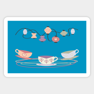 Mad Tea Cups Magnet